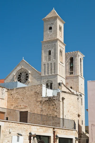 Kathedraal van St. Maria Assunta. Giovinazzo. Puglia. Italië. — Stockfoto