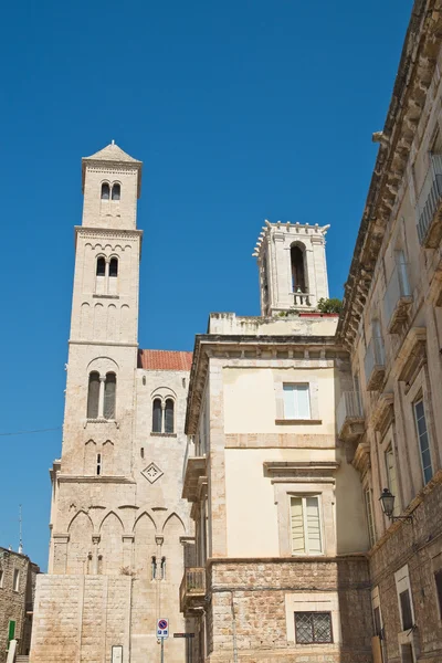 Kathedrale von St. Maria Assunta. giovinazzo. Apulien. Italien. — Stockfoto