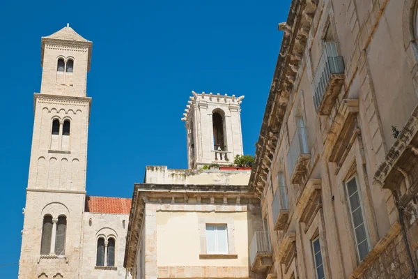 St Maria Assunta Katedrali. Giovinazzo. Puglia. İtalya. — Stok fotoğraf