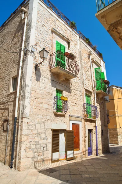 Callejuela. Giovinazzo. Puglia. Italia . — Foto de Stock