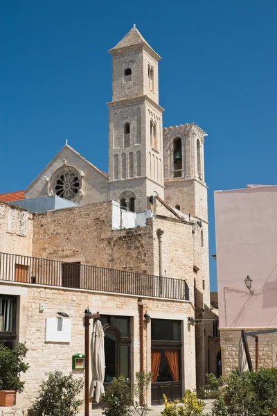 Katedrála St. Maria Assunta. Giovinazzo. Puglia. Itálie. — Stock fotografie