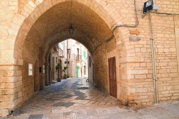 Callejuela. Giovinazzo. Puglia. Italia . — Foto de Stock