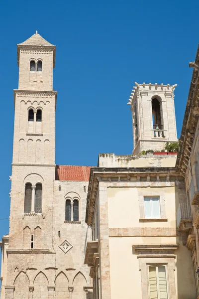Katedralen i St. Maria Assunta. Giovinazzo. Puglia. Italien. — Stockfoto