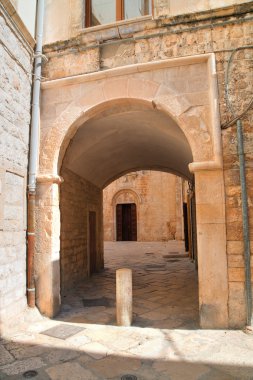 Alleyway. Molfetta. Puglia. İtalya. 