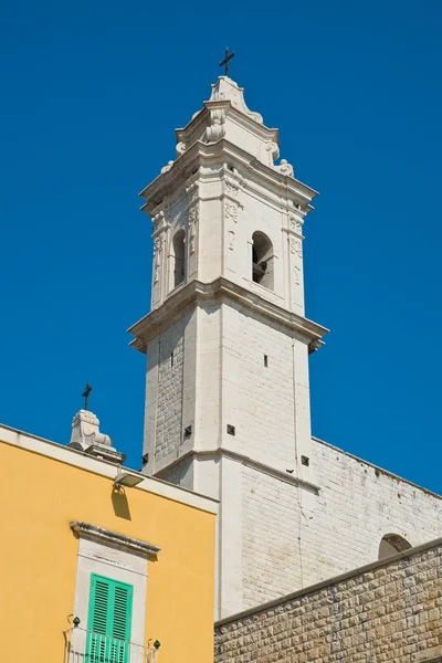 St. Pietro templom. Molfetta. Puglia. Olaszország. — Stock Fotó
