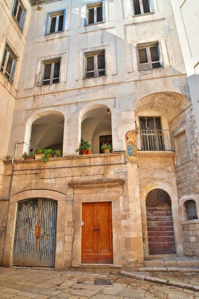 Alleyway. Molfetta. Puglia. Italy. — Stock Photo, Image