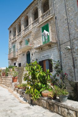 Alleyway. Molfetta. Puglia. İtalya. 