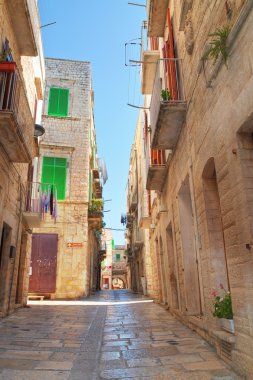 Alleyway. Molfetta. Puglia. İtalya. 