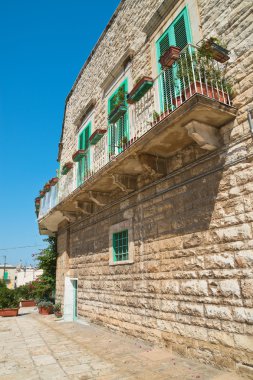 Alleyway. Molfetta. Puglia. İtalya. 
