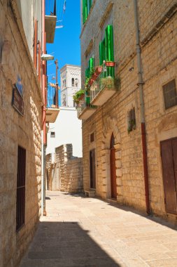 Alleyway. Molfetta. Puglia. İtalya. 