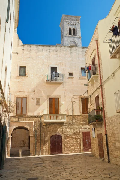 Alleyway. Molfetta. Puglia. Italy. — Stock Photo, Image