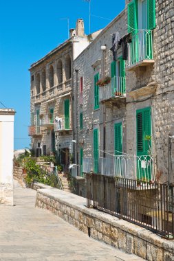 Alleyway. Molfetta. Puglia. İtalya. 