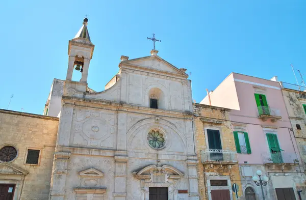 Kirche des hl. Stefano. Molfetta. Apulien. Italien. — Stockfoto