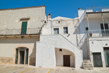 Alleyway. Sammichele di Bari. Puglia. İtalya. 