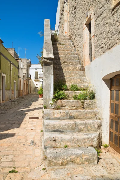 Alleyway. Sammichele di Bari. Puglia. İtalya. — Stok fotoğraf