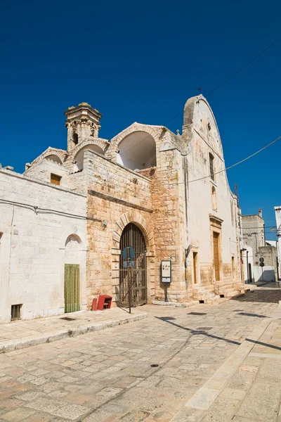 Kirche von Maddalena. sammichele di bari. Apulien. Italien. — Stockfoto