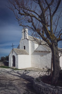 Aziz Maria di Barsento Kilisesi. Noci. Puglia. İtalya.