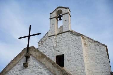 Aziz Maria di Barsento Kilisesi. Noci. Puglia. İtalya.