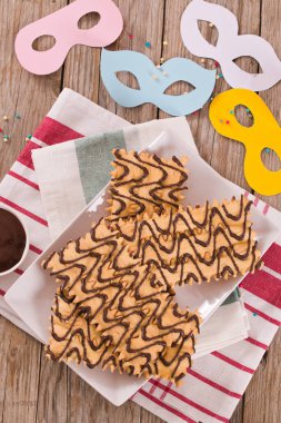 Çikolatalı karnaval pastası..