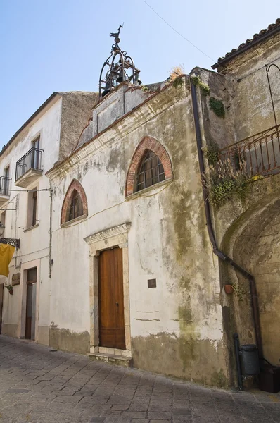 Kościół st. laviero. Acerenza. Basilicata. Włochy. — Zdjęcie stockowe