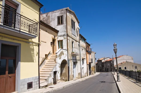 Panoramablick auf acerenza. Basilikata. Italien. — Stockfoto