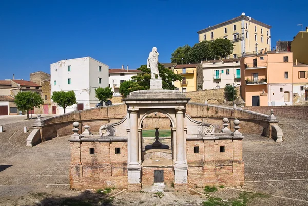 Fountain Cavallina. Genzano di Lucania.Italy. — Stock Photo, Image