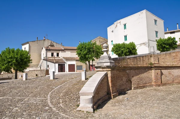 Para o beco. Genzano di Lucania. Itália . — Fotografia de Stock