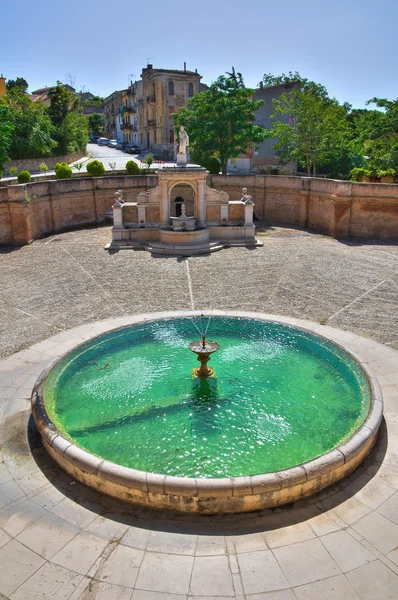 喷泉 cavallina。genzano di lucania.italy. — 图库照片