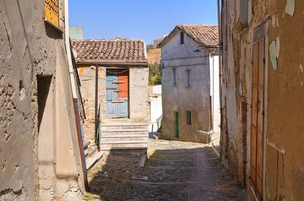 Gasse. Genzano di Lucania. Italien. — Stockfoto