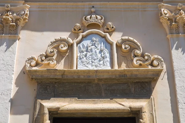 Kostel carmine. San severo. Puglia. Itálie. — Stock fotografie