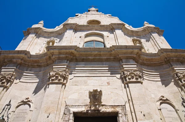 Kyrkan av madonna del soccorso. San severo. Puglia. Italien. — Stockfoto