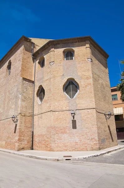 세인트 니콜라 교회입니다. 산 세 베 로입니다. 풀리아입니다. 이탈리아. — 스톡 사진