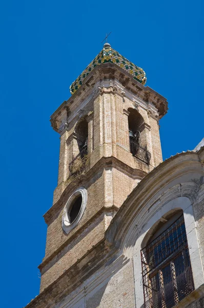 Kostel svatého Lorenza. San severo. Puglia. Itálie. — Stock fotografie