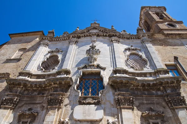 Kościół św Wawrzyńca. San severo. Puglia. Włochy. — Zdjęcie stockowe