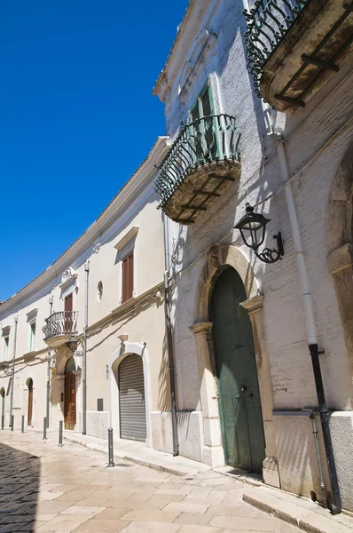 Vicolo. San Severo. Puglia. Italia . — Foto Stock