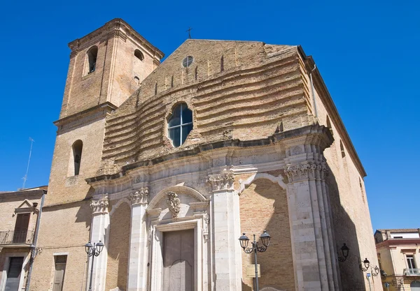 Kyrkan av st. nicola. San severo. Puglia. Italien. — Stockfoto
