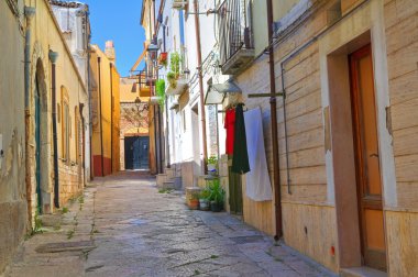 alleyway. TORREMAGGIORE. Puglia. İtalya.