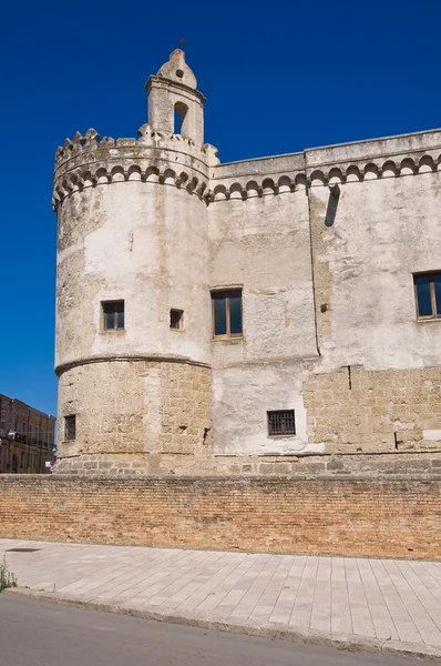 Castelo Ducal de Torremaggiore. Puglia. Itália . — Fotografia de Stock