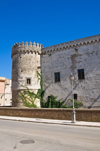 Castillo Ducal de Torremaggiore. Puglia. Italia . — Foto de Stock