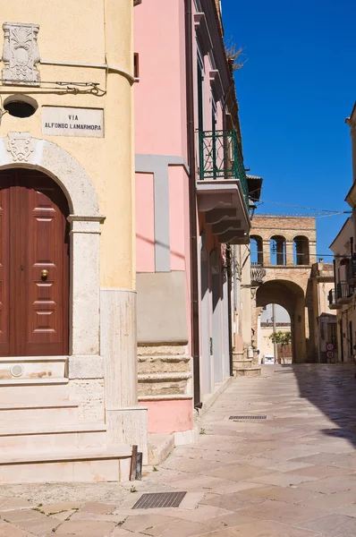 Alleyway. TORREMAGGIORE. Puglia. İtalya. — Stok fotoğraf