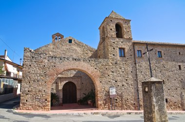 Franciscan monastery. Rocca Imperiale. Calabria. İtalya.