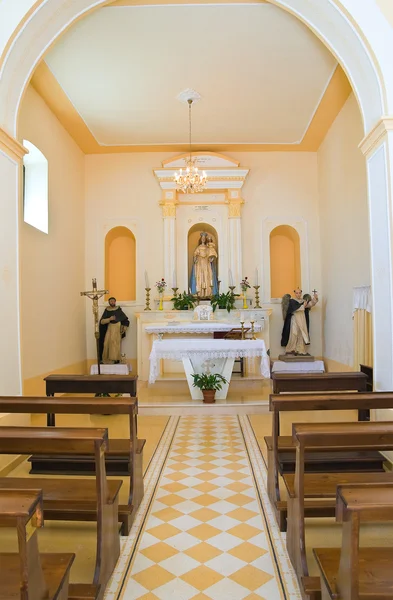 Iglesia de San Francesco. Rocca Imperiale. Calabria. Italia . —  Fotos de Stock