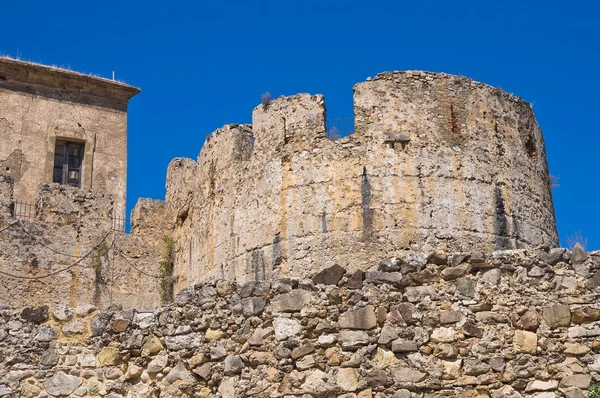 Castelo Suábio de Rocca Imperiale. Calábria. Itália . — Fotografia de Stock