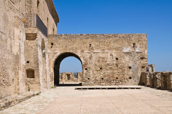 Castelo Suábio de Rocca Imperiale. Calábria. Itália . — Fotografia de Stock