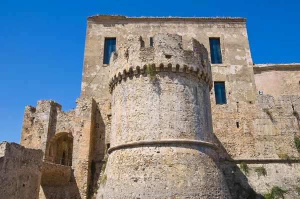 Swabian hrad rocca imperiale. Kalábrie. Itálie. — Stock fotografie