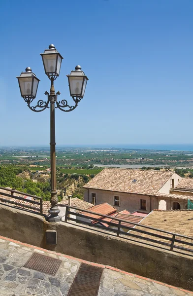 Gasse. rocca imperiale. Kalabrien. Italien. — Stockfoto