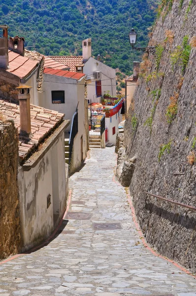 Alleyway. Rocca Imperiale. Calabria. Italy. — Stock Photo, Image