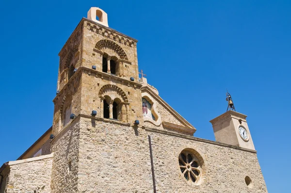 Madre Iglesia de Rocca Imperiale. Calabria. Italia . — Foto de Stock