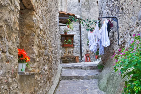 Alleyway. Oriolo. Calabria. Italy. — Stock Photo, Image