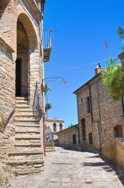 alleyway. Guardia perticara. Basilicata. İtalya.
